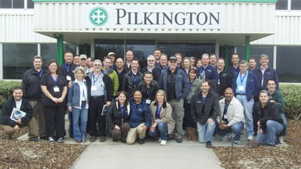Pilkington Glass Factory Tour - Mar. 2011