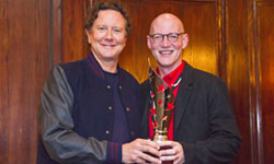 Paul Pickett with Judge Reinhold