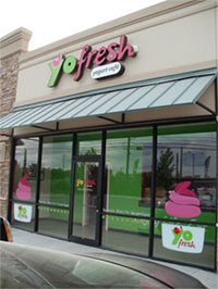 YoFresh Yogurt Café exterior