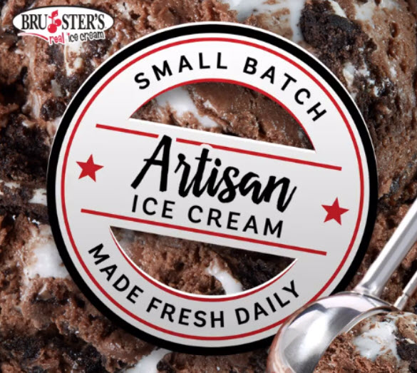 Bruster's Ice Cream Artisan Ice Cream