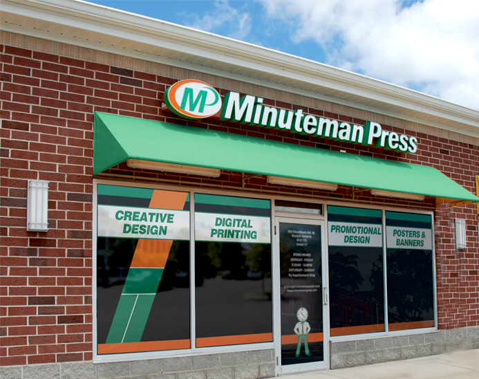 Minuteman Press store front