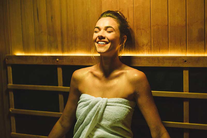 Perspire Sauna Studio guest