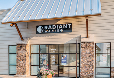 Radiant Waxing Franchise Opportunity store front exterior