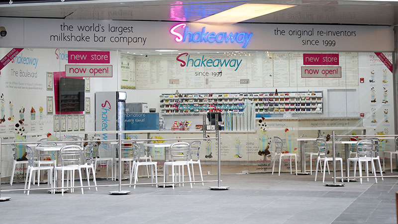 Shakeaway store interior