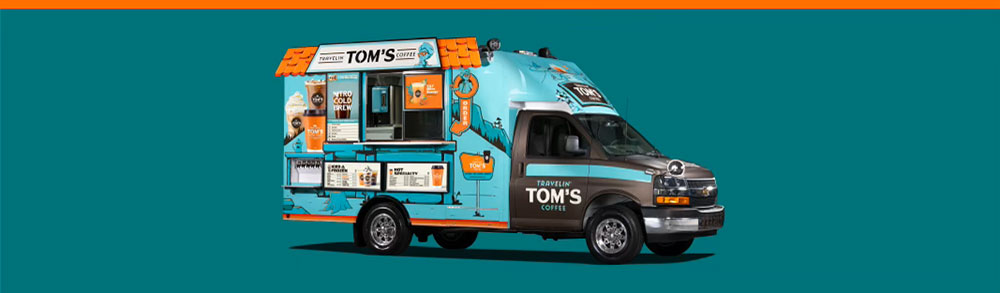 Travelin' Tom's Coffee Truck Franchise Opportunity